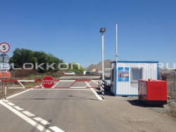 Контрольно-пропускной пункт (КПП) для строй объекта Аэропорт Южный в Ольховке